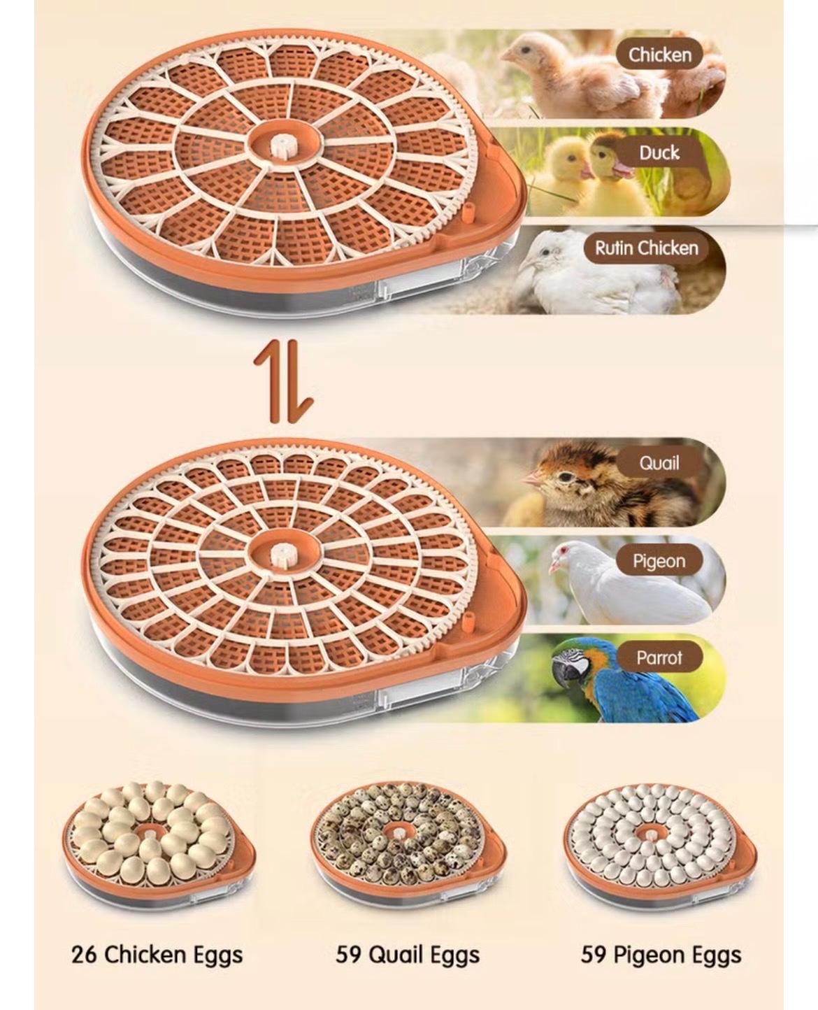 HERA FARM Tam Otomatik 26'lı Kuluçka Makinası-26 Pro - Görsel 2