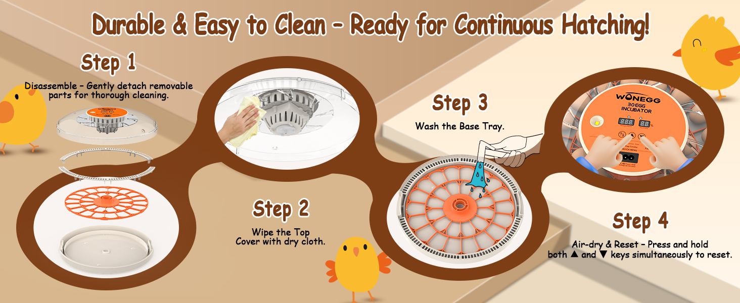 HERA FARM 30'lu Kuluçka Makinası-30H - Görsel 8