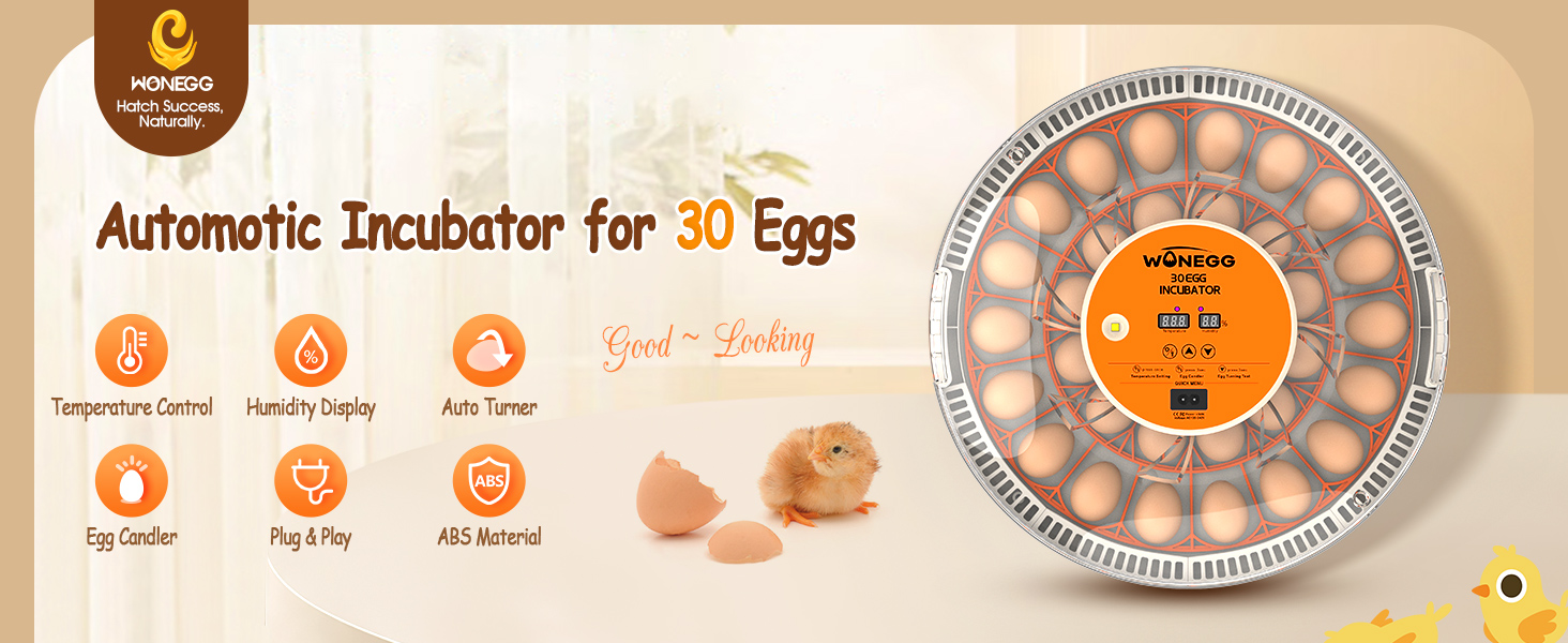 HERA FARM 30'lu Kuluçka Makinası-30H - Görsel 3