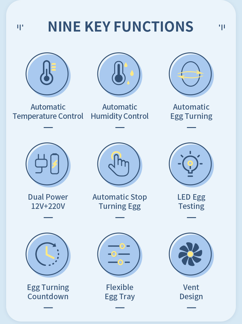 HERA FARM 70'li Kuluçka Makinası-70H - Görsel 9