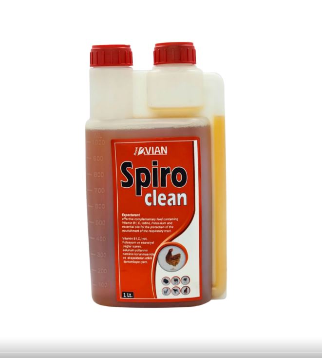 Spiro Clean 1 Lt. (Nefes Açıcı ve Hırıltı Giderici) Royal İlaç